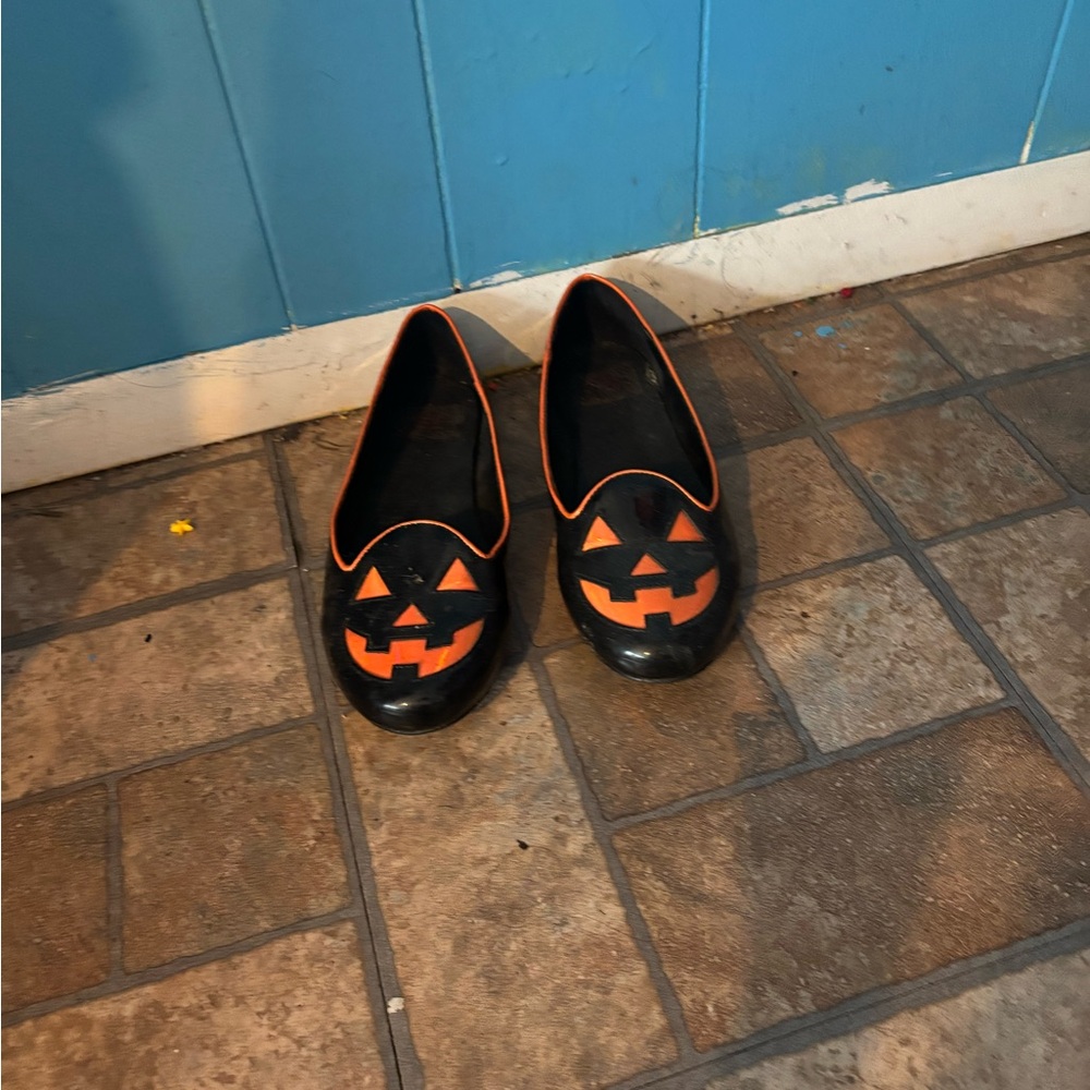 Halloween Pumpkin flats
